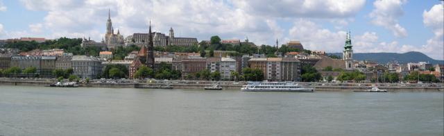 16 Budapešť, Hradní vrch od Parlamentu, 05.07.11